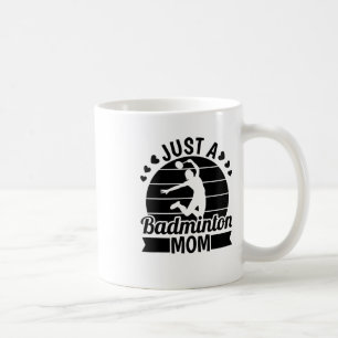 Caneca De Café Tribunal do Jogador de Shuttle - Time Racket Apena