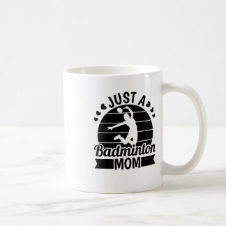 Caneca De Café Tribunal do Jogador de Shuttle - Time Racket Apena