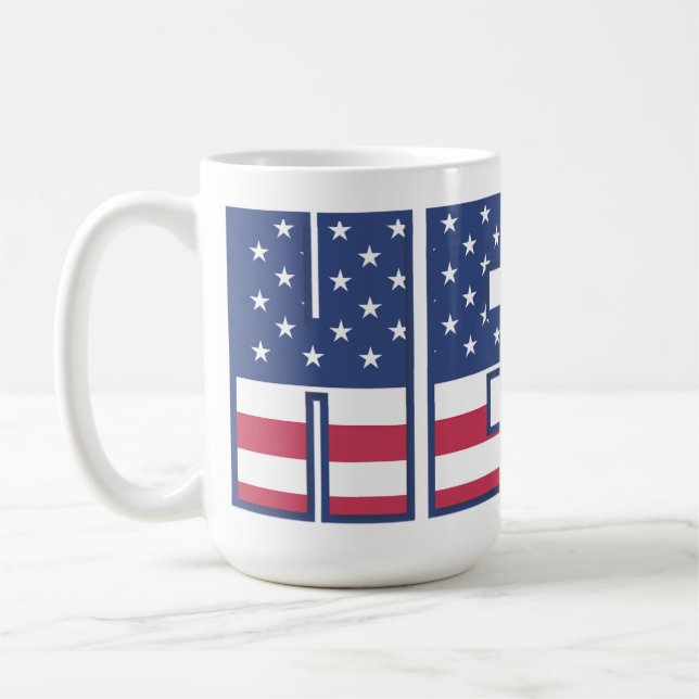 Caneca de Café Tribute American Hero - Estrelas Pa (Esquerda)