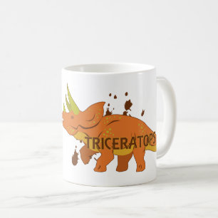 Caneca De Café Triceratops
