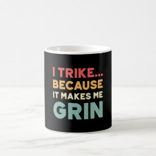 Caneca De Café Triciclo Eu Tento Porque Me Faz Tirar Vintage