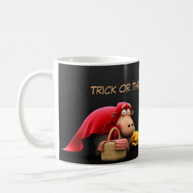 Caneca De Café Trick ou Tratar Mug (Esquerda)