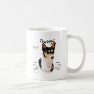Caneca De Café Tricolor Basenji History, Tudo sobre Basenjis