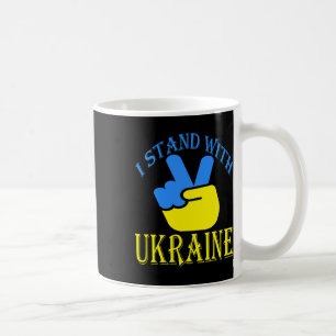 Caneca De Café Tridente da Ucrânia Bandeira da Ucrânia Bandeira U