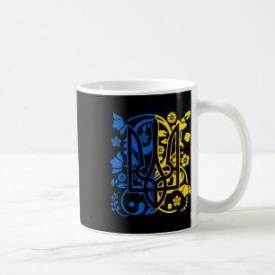 Caneca De Café Tridente da Ucrânia Patriota Ucraniano Nacional Az