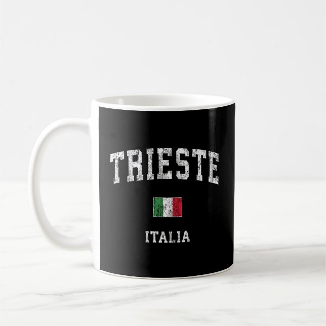 Caneca De Café Trieste Itália Italia Athletic Sports (Esquerda)
