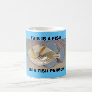 Caneca De Café triggerfish do humu]