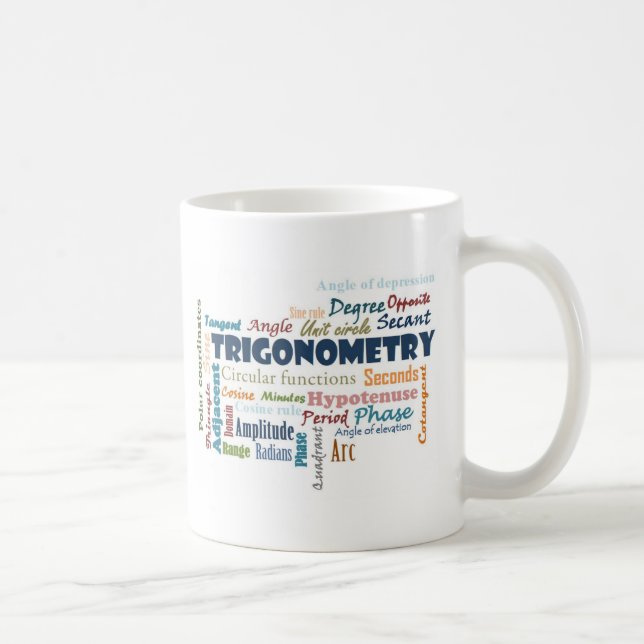 Caneca De Café Trigonometry_Display (Direita)