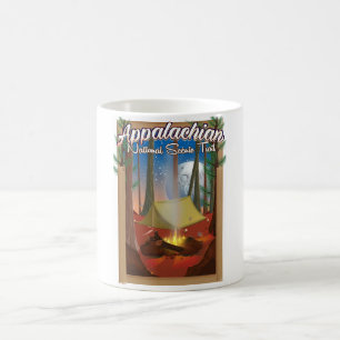 Caneca De Café Trilha Cênica Nacional Appalachiana