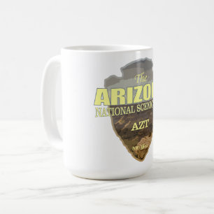 Caneca De Café Trilha de Arizona (ponta de seta)