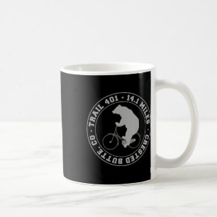 Caneca De Café Trilha de Ciclismo de Montanha Colorado Mtb 401 Bi