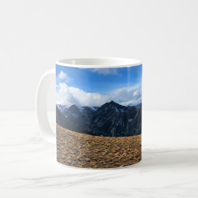 Caneca De Café Trilha no Monte Howard, OR (Frente Esquerda)