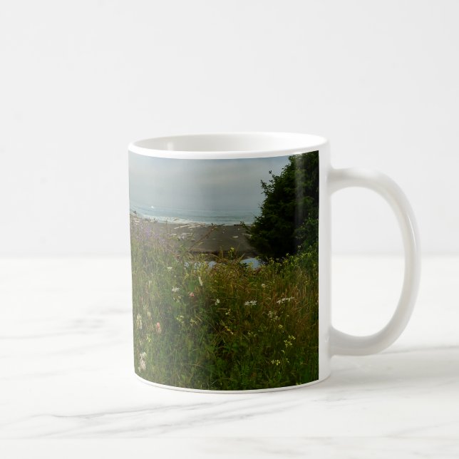 Caneca De Café Trilha Yurok Loop no Parque Nacional de Redwood (Direita)