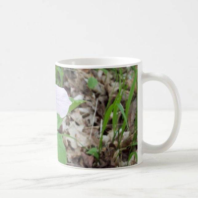 Caneca De Café Trillium cor-de-rosa (Direita)