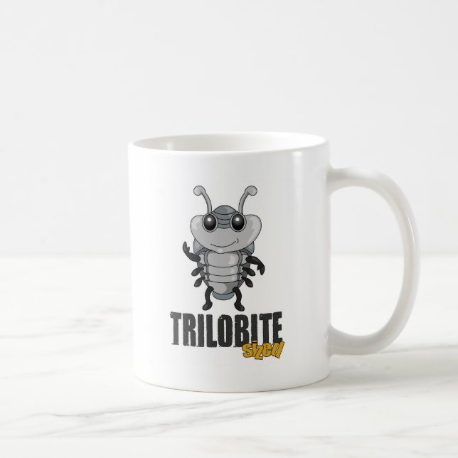 Caneca De Café Trilobite fez sob medida - uni o design (Direita)