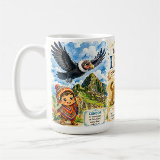 CANECA DE CAFÉ TRILOGIA ANDINA PARA NIÑOS