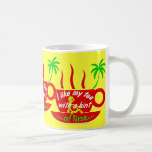 Caneca De Café Trinidad and Tobago agridem, presentes, casa,