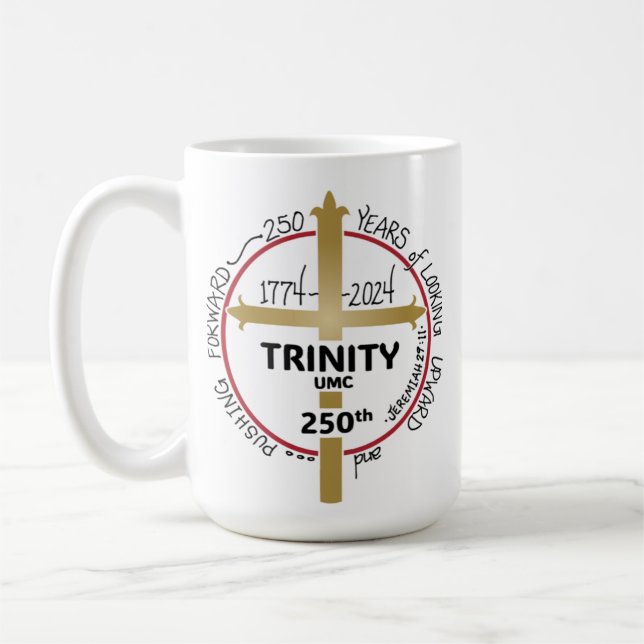Caneca De Café Trinity 250th Mug (Esquerda)