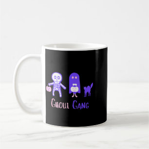 Caneca De Café Trio de gangue de ghoul_ esquadrão assustador hall