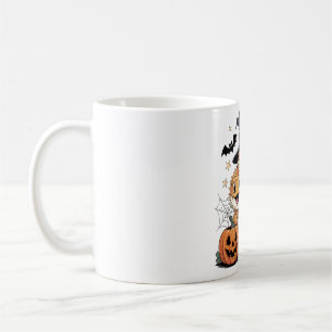 Caneca De Café Trio de Halloween do Dragão de Barba Bonita