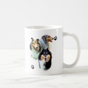 Caneca De Café Trio do Collie