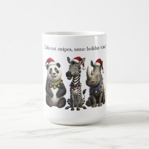 Caneca De Café Trio Selvagem do Papai Noel