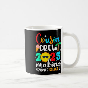 Caneca De Café Trip da Família Cousin Crew 2025 Summer Vacation B