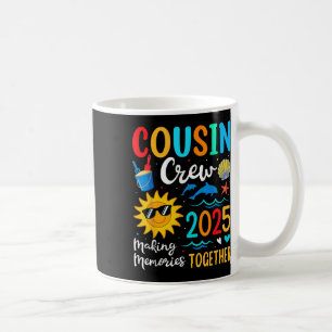 Caneca De Café Trip da Família Cousin Crew 2025 Summer Vacation B