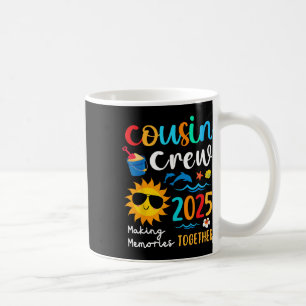 Caneca De Café Trip da Família Cousin Crew 2025 Summer Vacation B