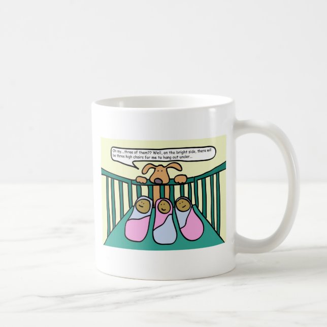 Caneca De Café Triplets Coffee Mug (Direita)