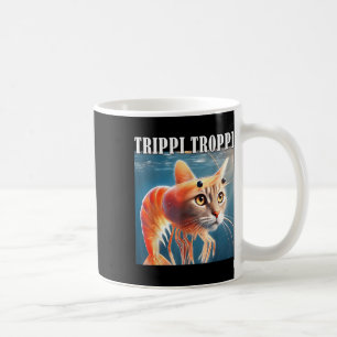 Caneca De Café Trippi Troppi - italiano Brainrot Meme Engraçado
