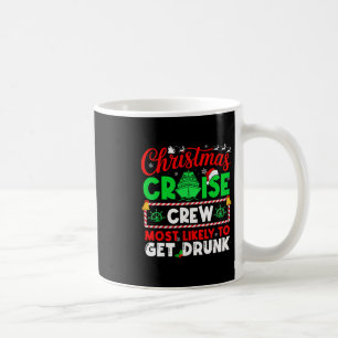 Caneca De Café Tripulação de Cruzeiro de Natal com Mais Probabili