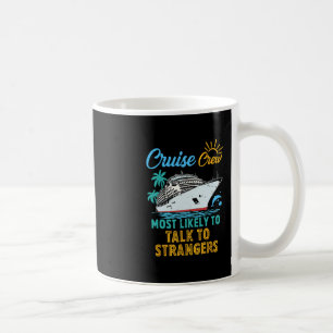 Caneca De Café Tripulação de Cruzeiro Familiar Divertida Mais Pro