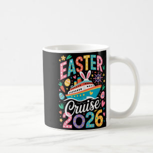 Caneca De Café Tripulação do Cruzeiro de Páscoa 2026 Grupo Famili