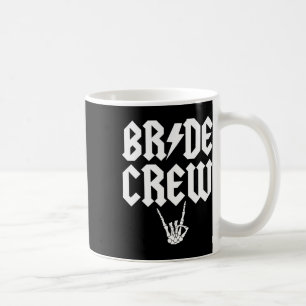 Caneca De Café Tripulação Rock N Roll Bachelorette Gótico do Hall