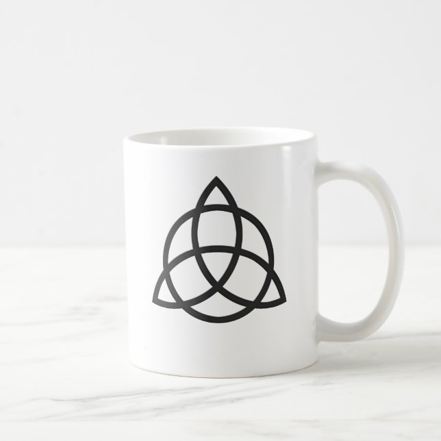 Caneca De Café Triquetra (Direita)