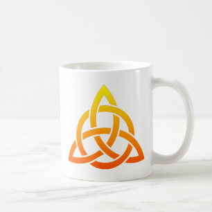 Caneca De Café Triquetra/nó celta da trindade