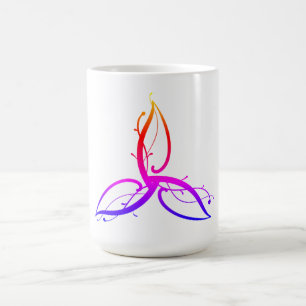 Caneca De Café Triquetra Odin Norse Wicca - Símbolo Sticker