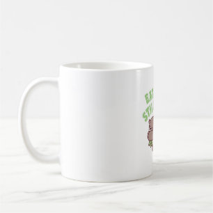 Caneca De Café Triste Hippo Comeu Verdes Ainda Chubby Dieta Engra