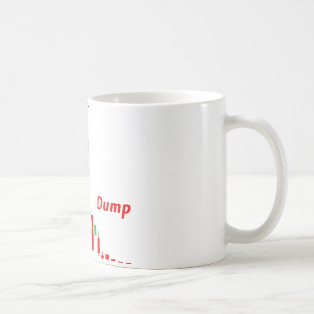 Caneca De Café Troca de dia: Teste padrão conservado em estoque (Direita)