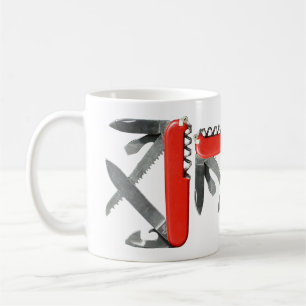 Caneca De Café Trog de Faca do Exército