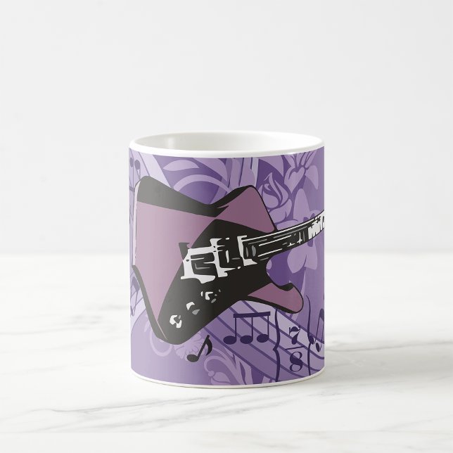 Caneca De Café Trog de Violão Elétrico (Criador carregado)