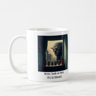 Caneca De Café Troll cacto