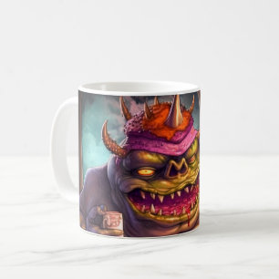 Caneca De Café Troll faminto