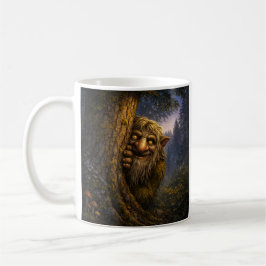 Caneca de Café Troll Norueguês Espiando