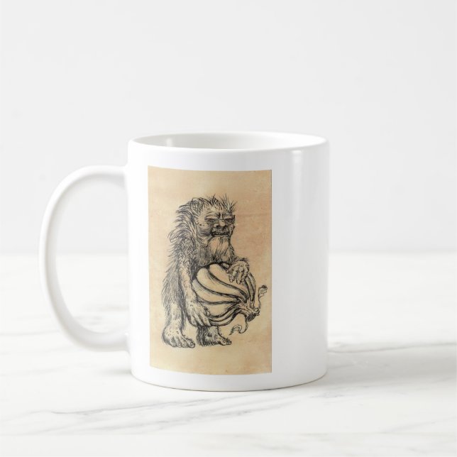 Caneca De Café Troll Zendula Pré-Histórica (Esquerda)