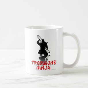 Caneca De Café Trombone Ninja
