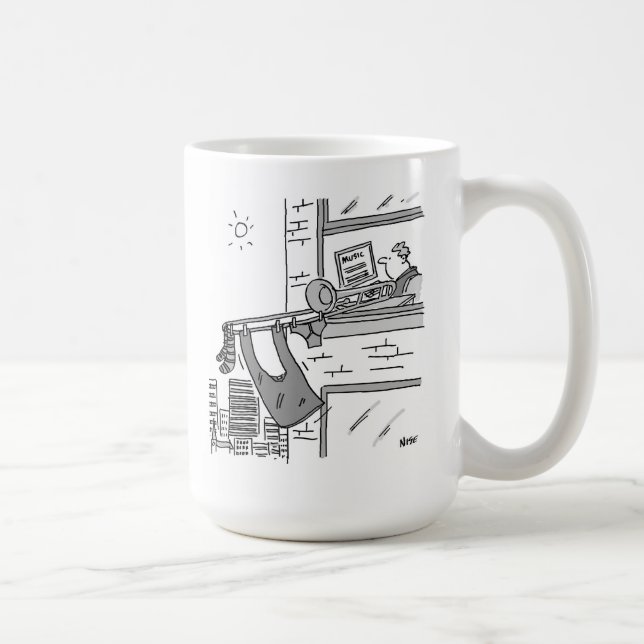 Caneca De Café Trombonista prende sua lavagem (Direita)
