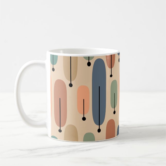 Caneca De Café Trombose de Café com Árvores Atômicas (Esquerda)