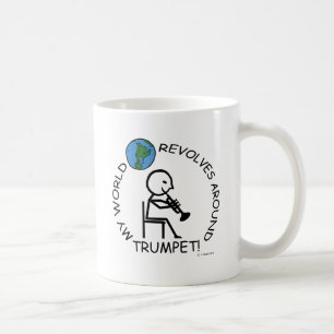 Caneca De Café Trompete - O Mundo Revola-Se